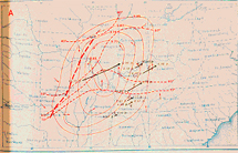 Ellington, Missouri to Princeton Indiana